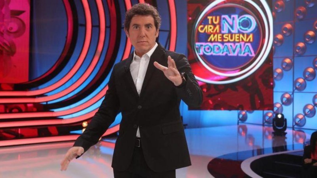 Manel Fuentes, presentador del programa de Antena 3 'Tú cara no me suena todavía'.-JOSE IRUN