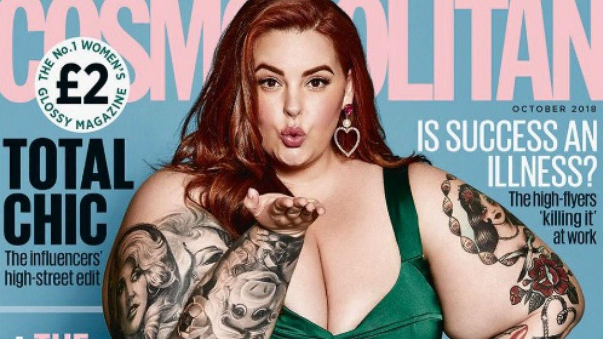 La supermodelo británica será la portada de Cosmopolitan de octubre.-TWITTER
