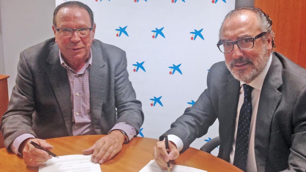 CaixaBank seguirá siendoe l patrocinador de la Arandina.-