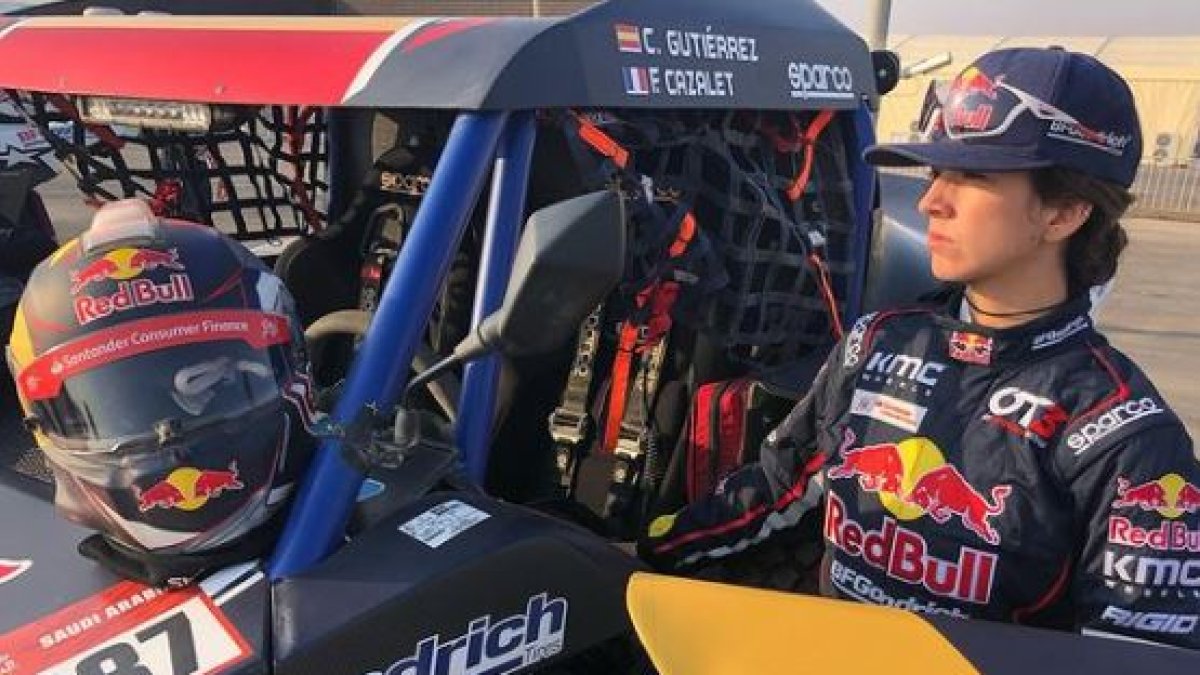 Cristina Gutiérrez conserva la segunda posición en la categoría T3. DAKAR