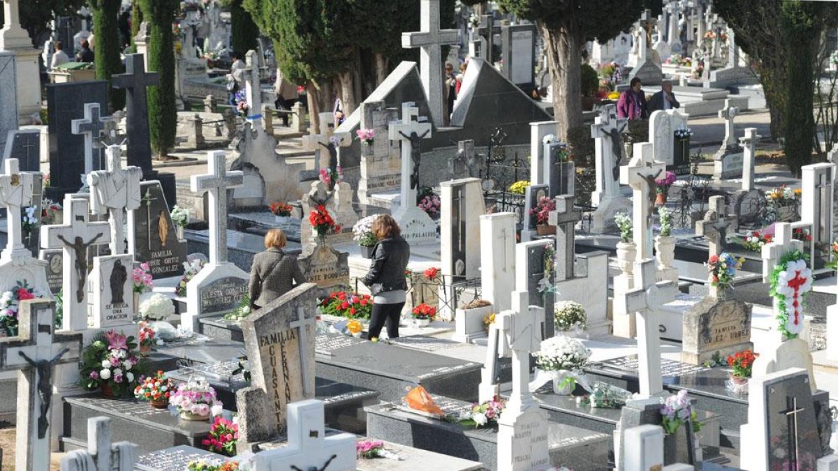 Imagen del cementerio de Burgos. ECB