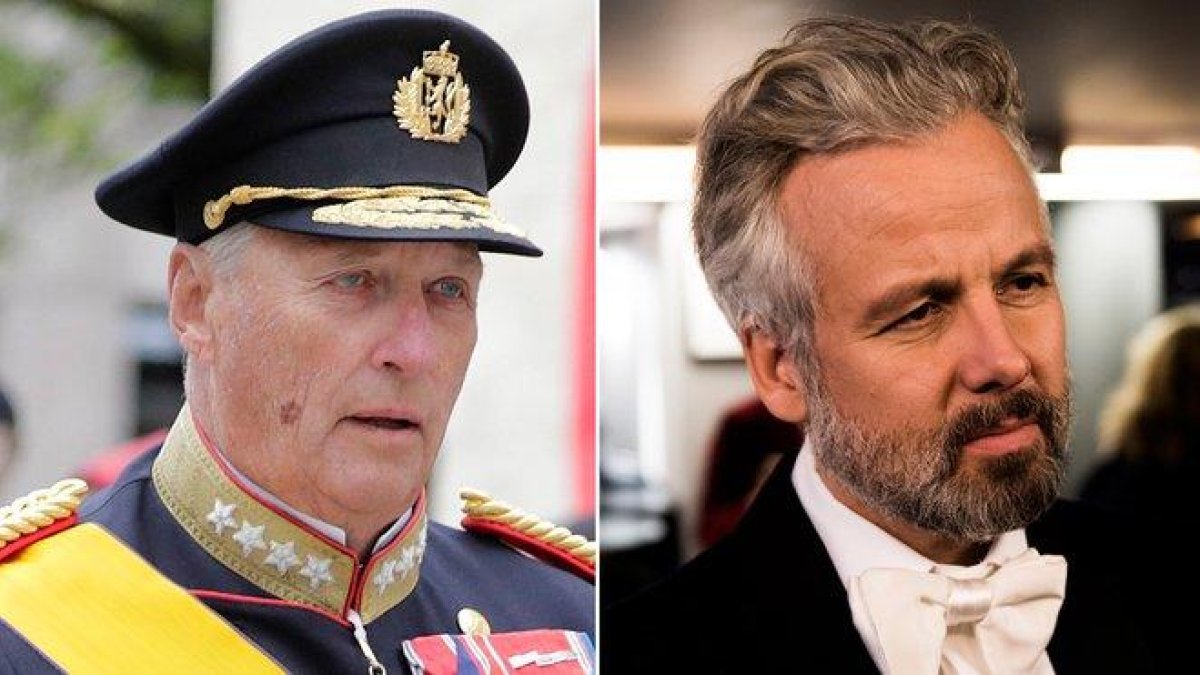 El rey Harald de Noruega y Ari Behn.-J. WARNAND / EFE / J.O. NESVOLD / AP