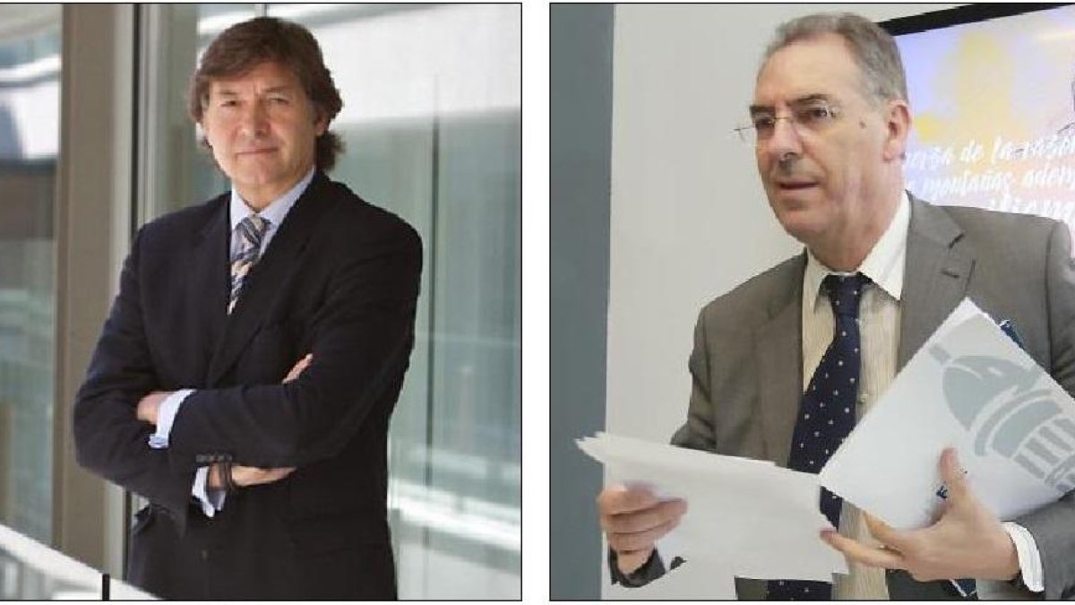 José Ramón Lete, presidente del CSD, y Miguel Ángel Benavente, presidente del CB Tizona.-CSD.GOB.ES / RAÚL OCHOA