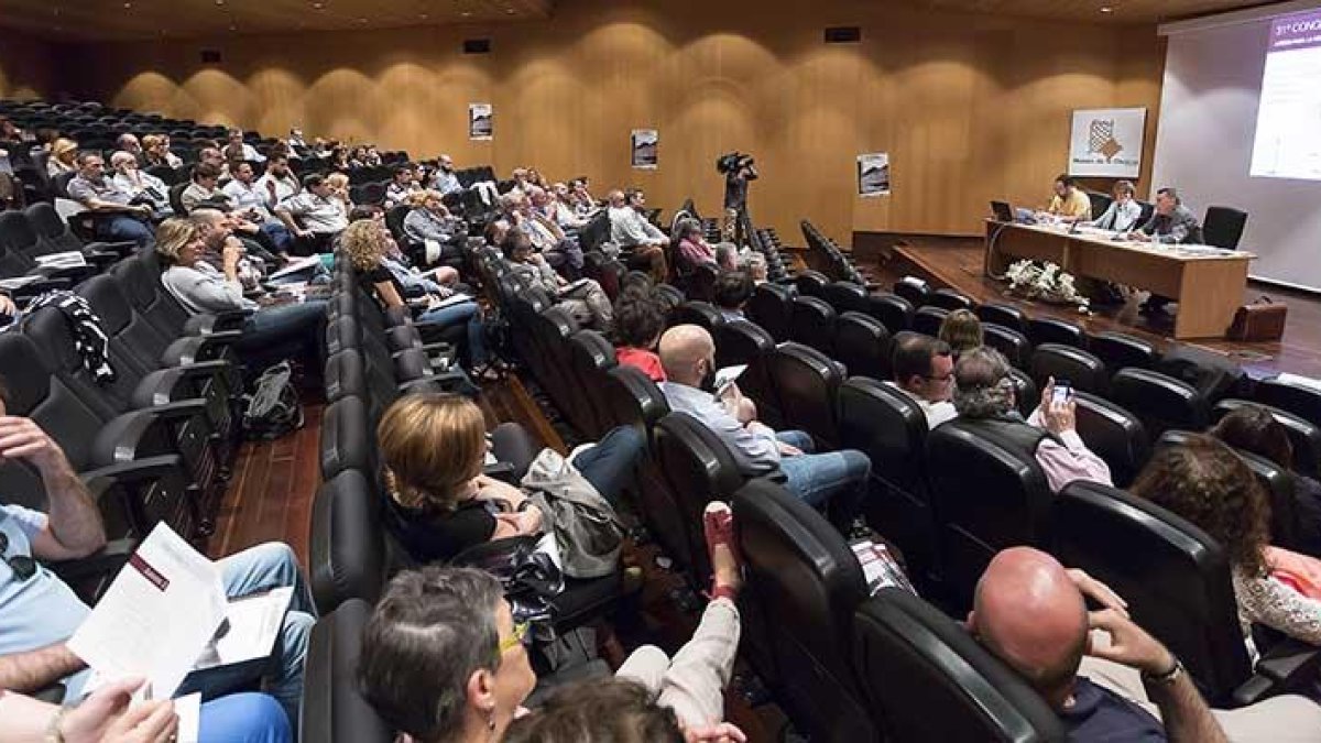 Un congreso científico celebrado en Valladolid en el salón de actos del Museo de la Ciencia en 2016.-ICAL