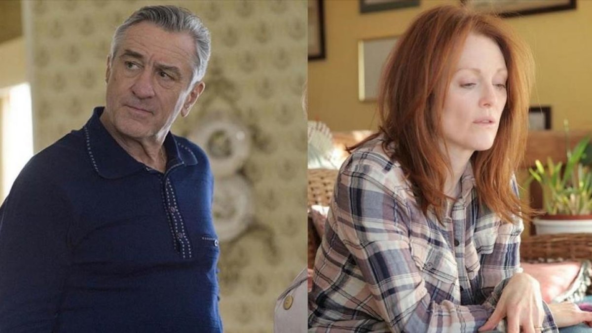 Los actores Robert de Niro y Julianne Moore.-