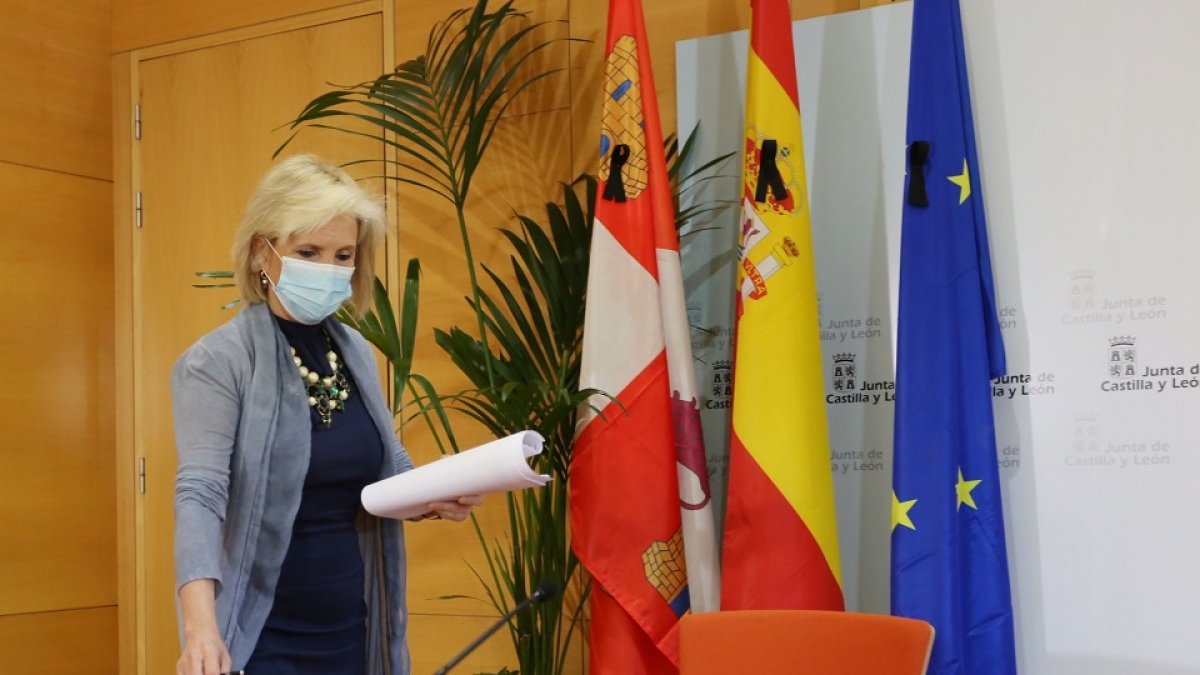 Consejera de Sanidad, Verónica Casado. -E.M.