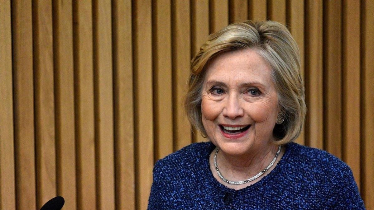Hillary Clinton, el pasado 9 de octubre en Oxford.-