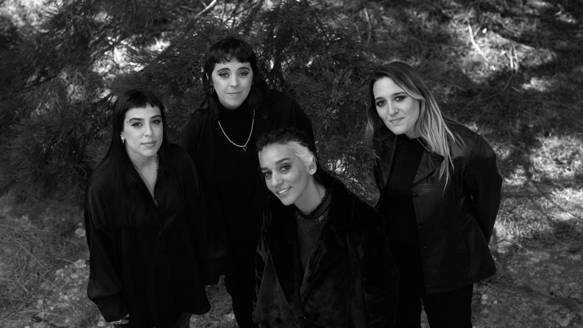 Sombra Alor, Ana Toledo, Cami López y Nadia López, integrantes de Ketekalles. ECB