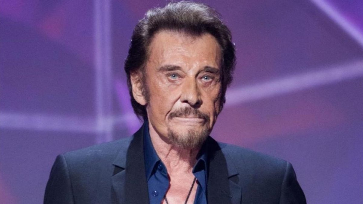 Johnny Hallyday, el pasado 12 de febrero.-AP