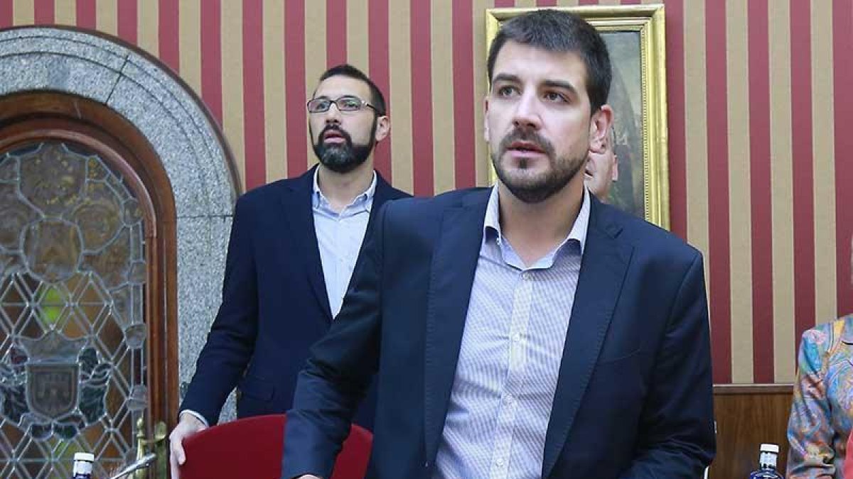 David Jurado, durante un Pleno municipal-Raúl Ochoa