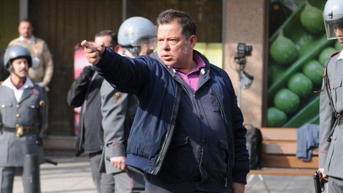El director, Víctor Cabaco, durante el rodaje del filme.-FILMAX