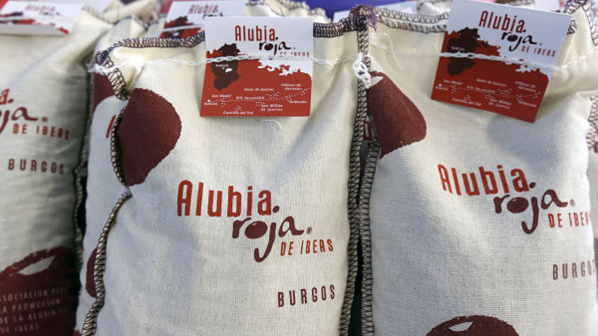 Sacos originales de alubia roja de Ibeas