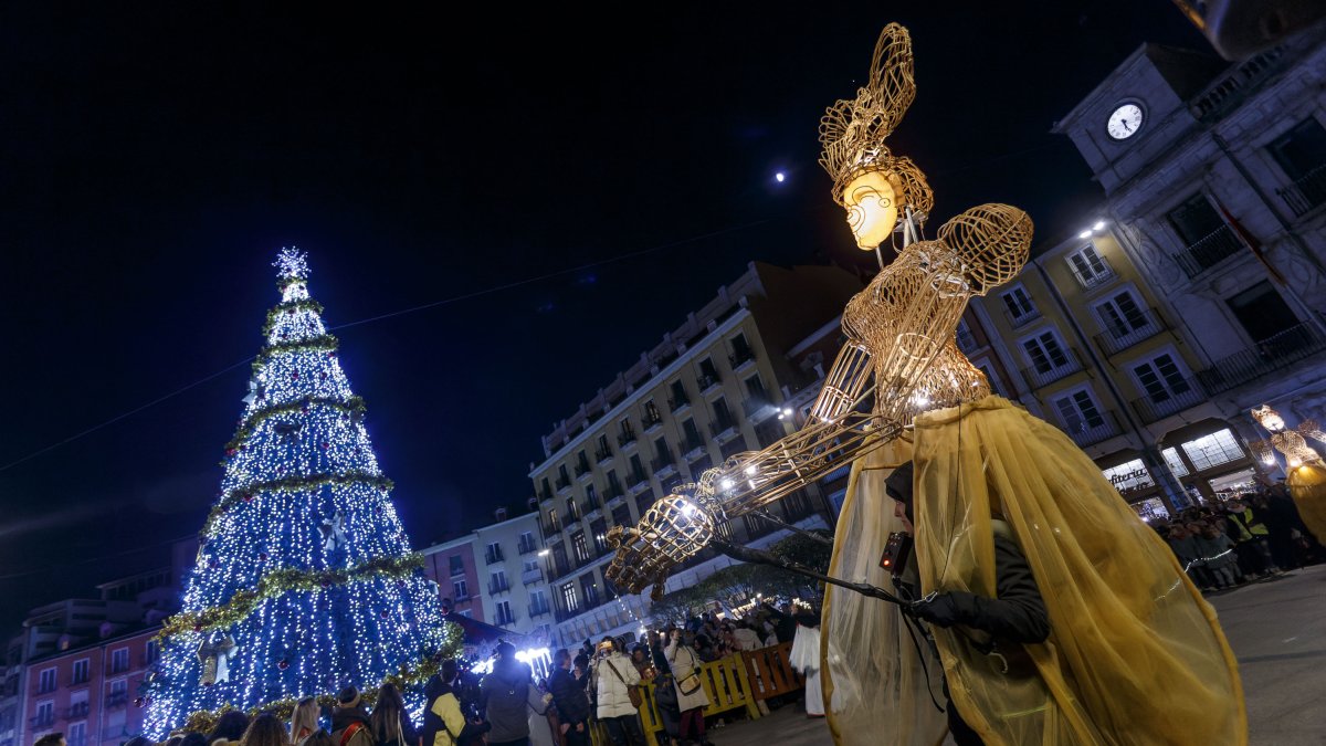 Instante del espectáculo 'Alumbradoras de Estrellas'. SANTI OTERO