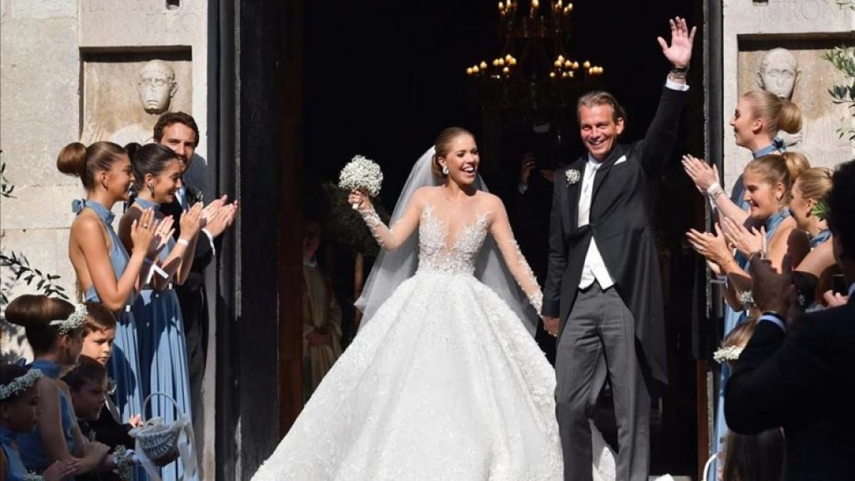 Victoria Swarovski y Wermer Muerz.-
