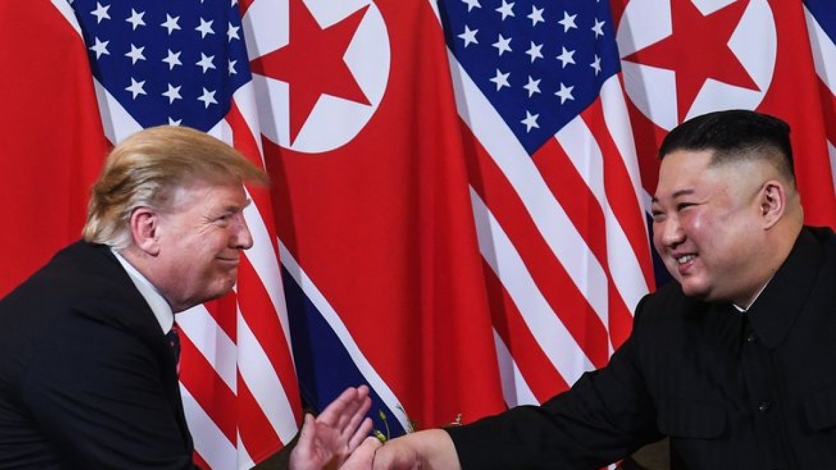 Trump y Kim Jong-un se reunirían por tercera vez.-AFP