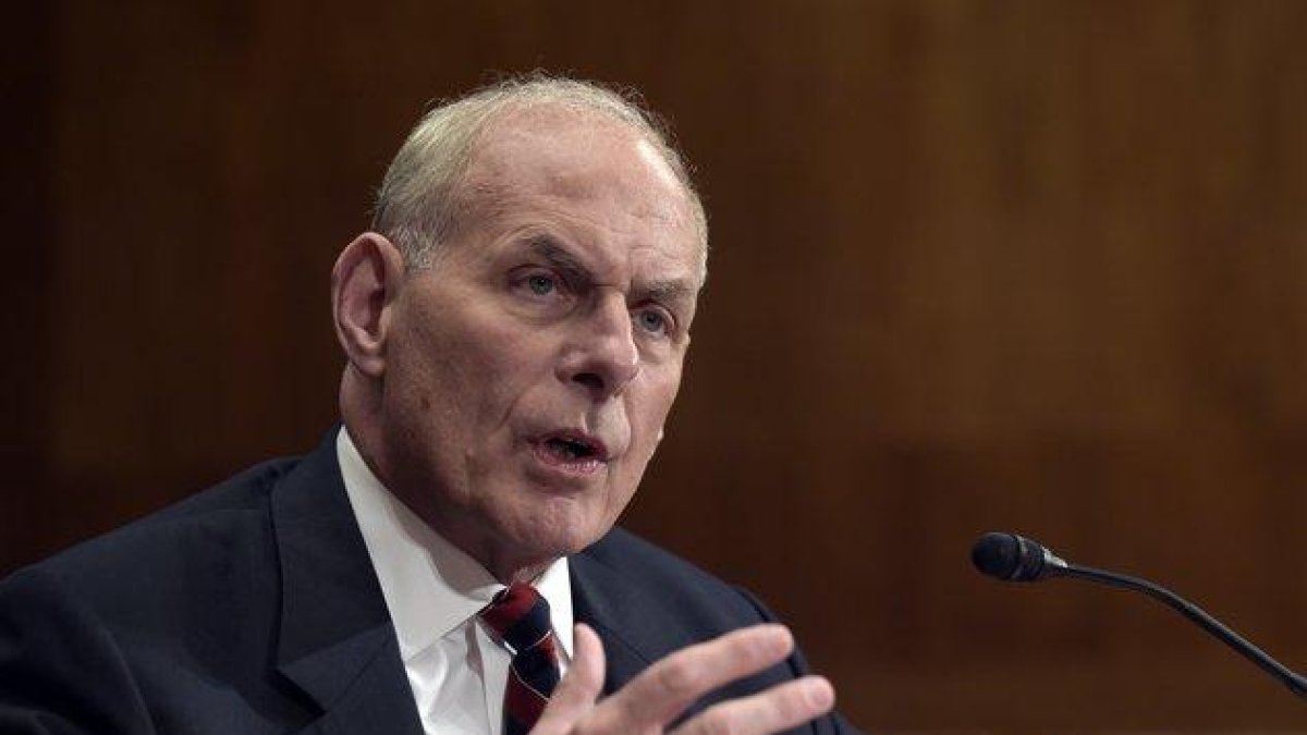 Kelly fue jefe de gabinete de Trump entre julio de 2017 y enero de 2019.-AP