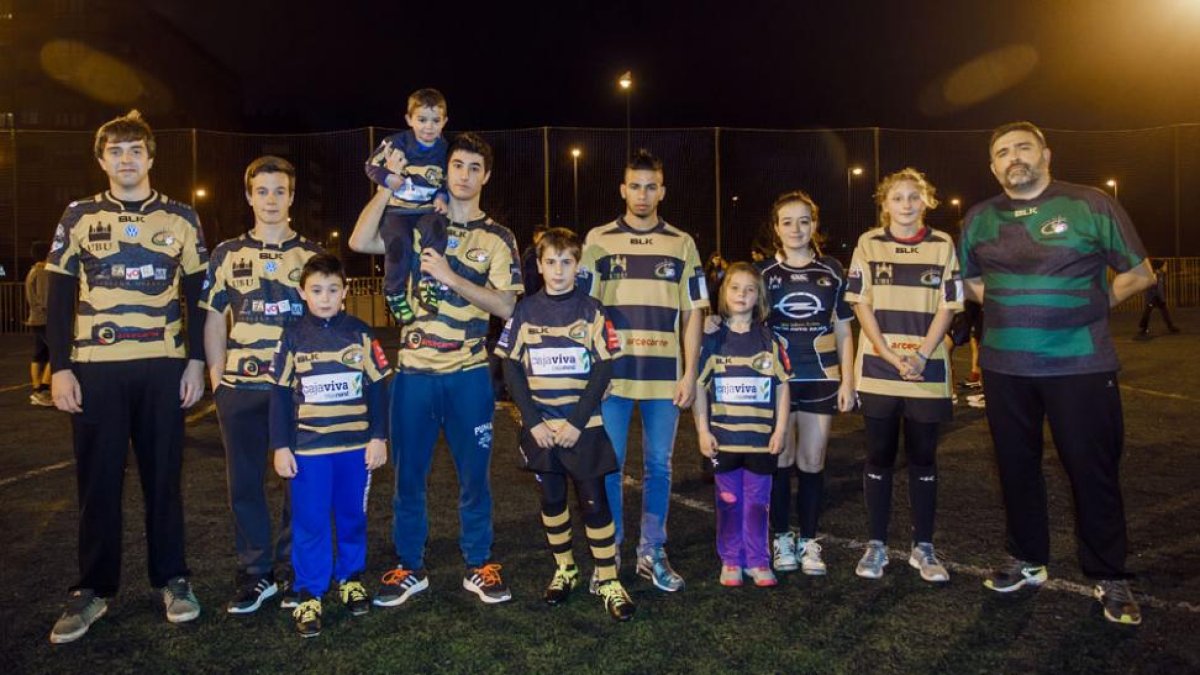 Ricardo Visiers (DHB), Diego Zamora (sub 16), Alejandro Sicilia (sub 18), Álex Mártínez (sub 6), Lucas Martín (sub 10), Nor Ezzaidani (Regional), Ixeya Moreno (sub 8), Andrea Barroso (femenino), Águeda Olalla (sub 14) y Javier Sáiz (Veteranos) representa-SANTI OTERO