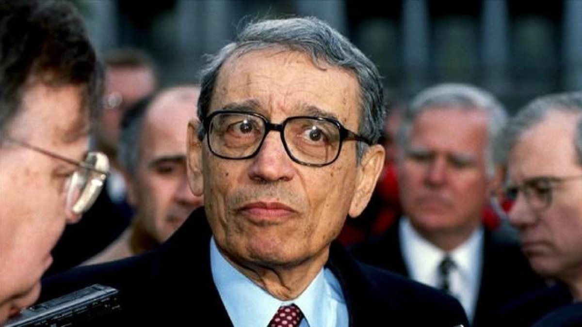 Butros Butros-Ghali, el 23 de febrero de 1993, en Washington.-REUTERS