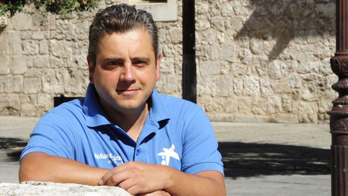 Enrique de la Cuesta, voluntario en el programa CooperantesCaixa. ISRAEL L. MURILLO