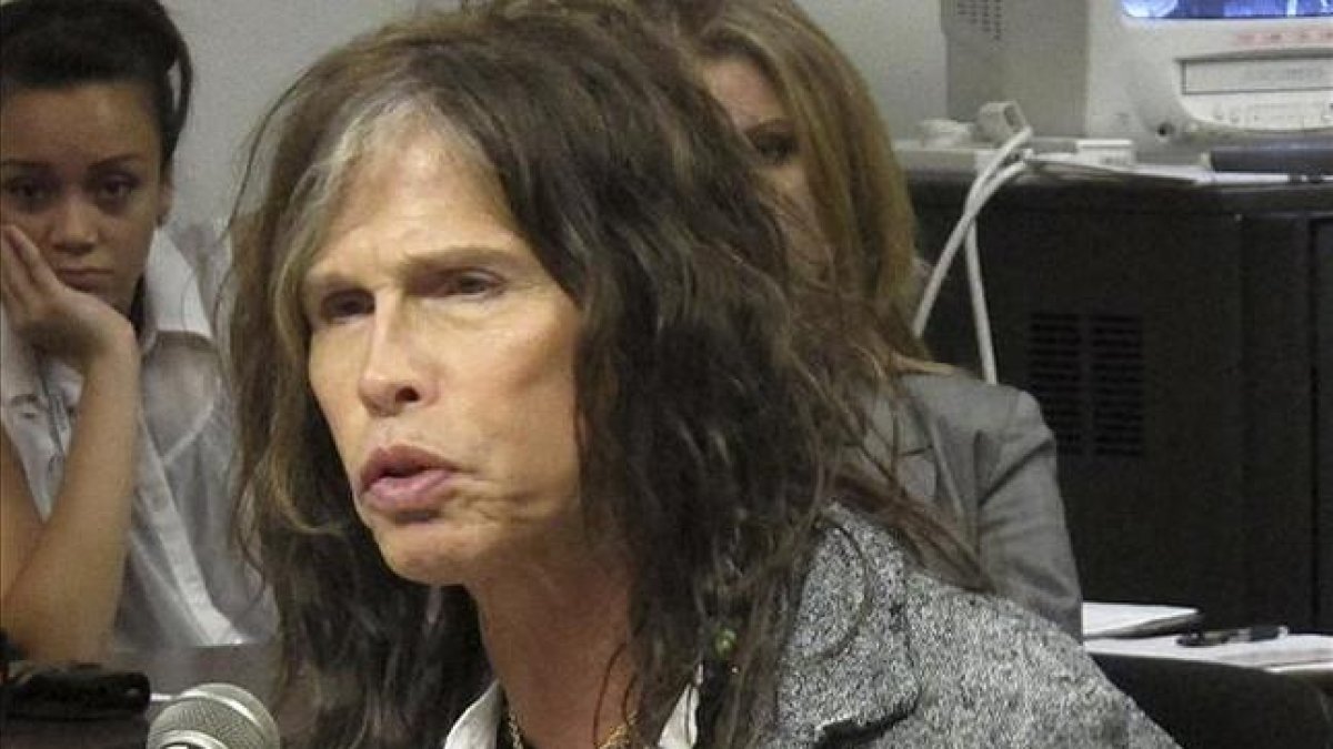Steven Tyler, líder de Aerosmith-AP / OSKAR GARCIA
