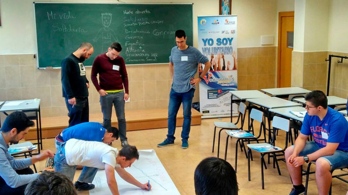 Actividad de voluntariado.