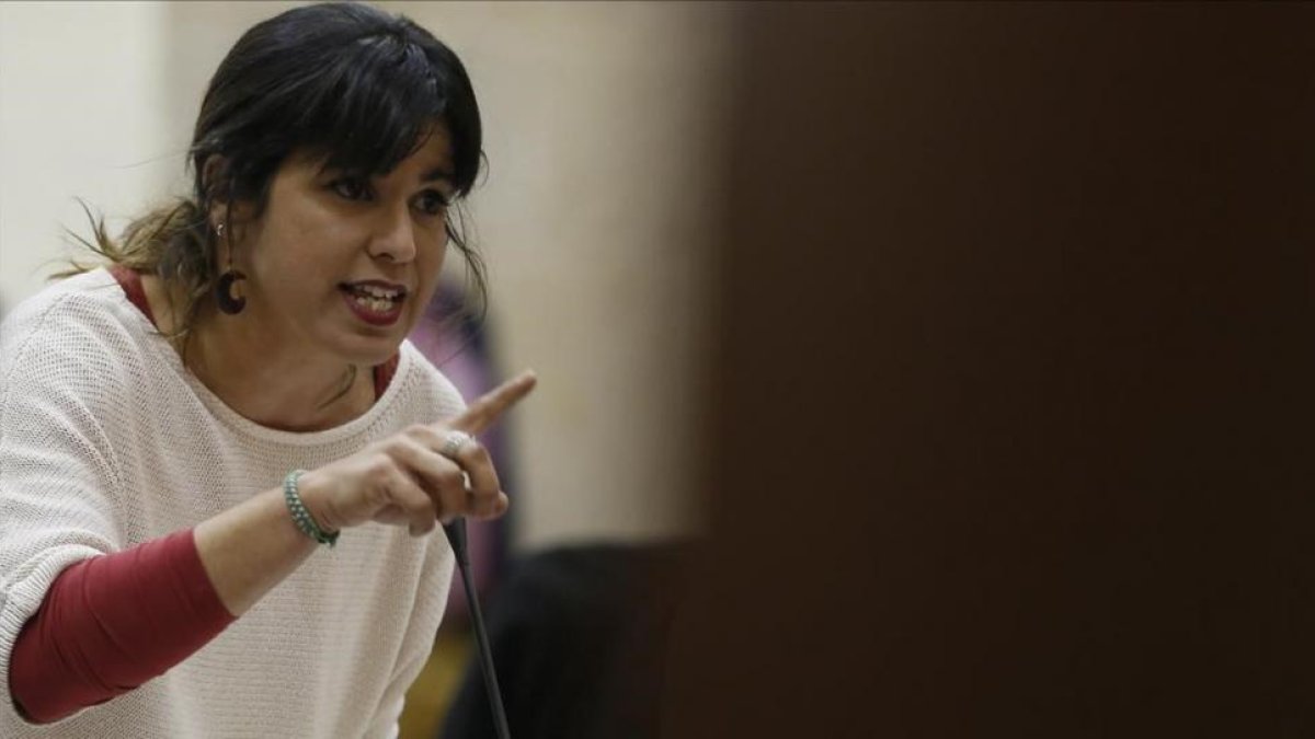 Teresa Rodríguez, líder de Podemos en Andalucía.-JOSE MANUEL VIDAL