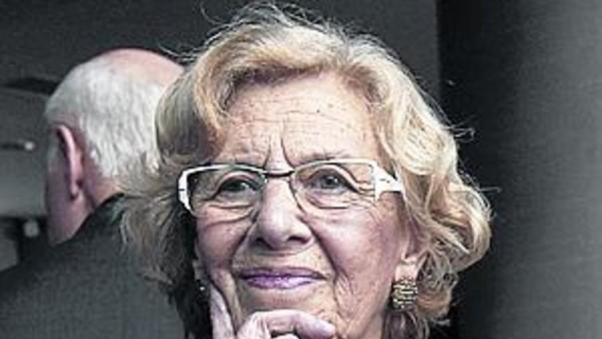 La alcaldesa de Madrid, Manuela Carmena.-