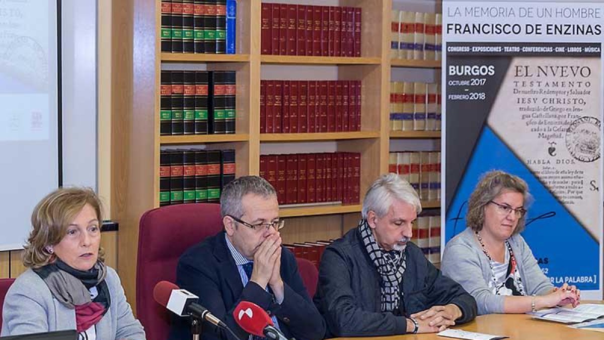 Cristina Borreguero, René Payo, Miguel Ángel Vieira y Ángela Pereda.-UBU