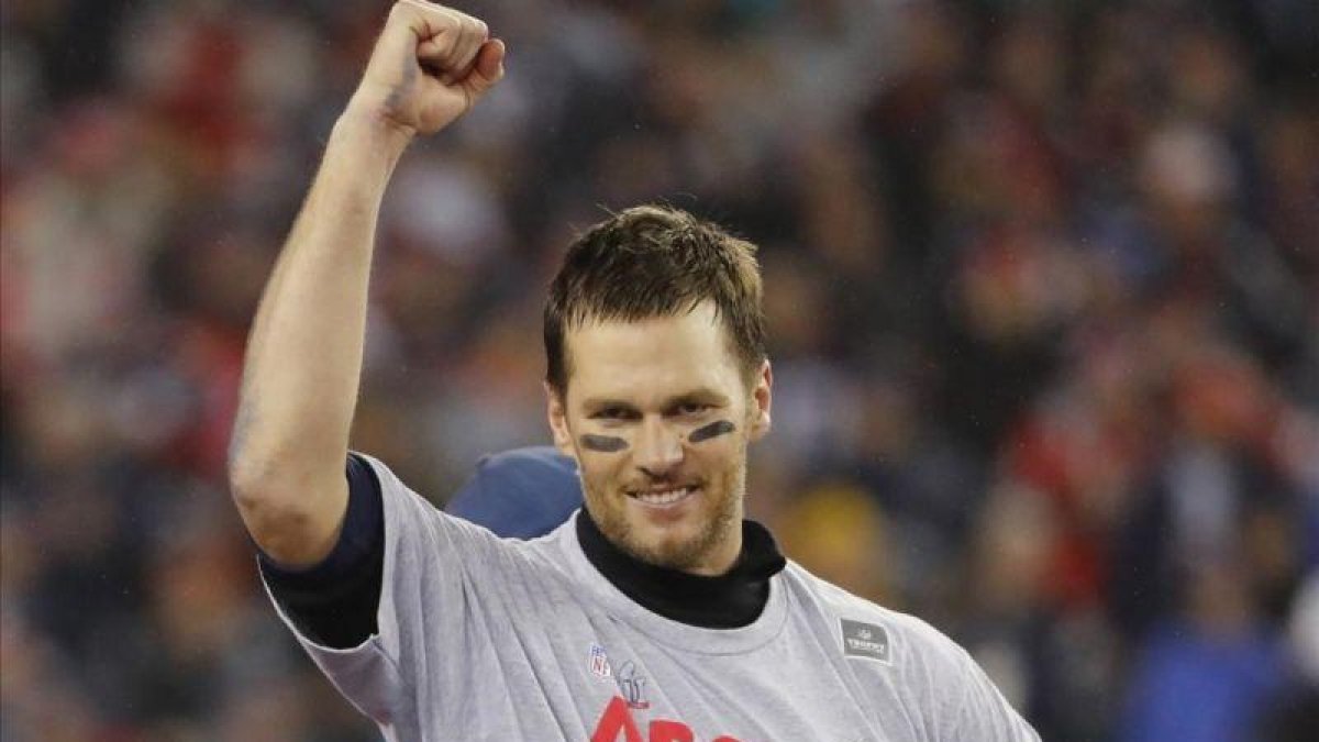 Tom Brady jugará su séptima Super Bowl desde que juega en la NFL.-WINSLOW TOWNSON