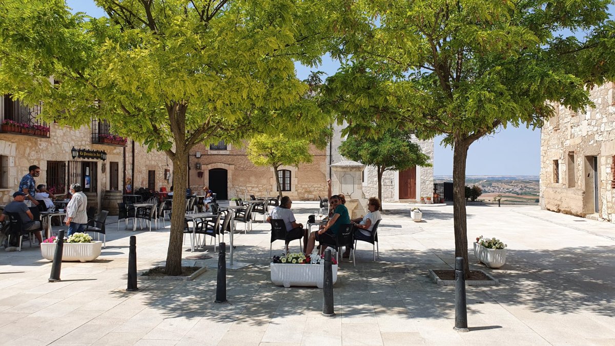 Imagen de la plaza de Haza