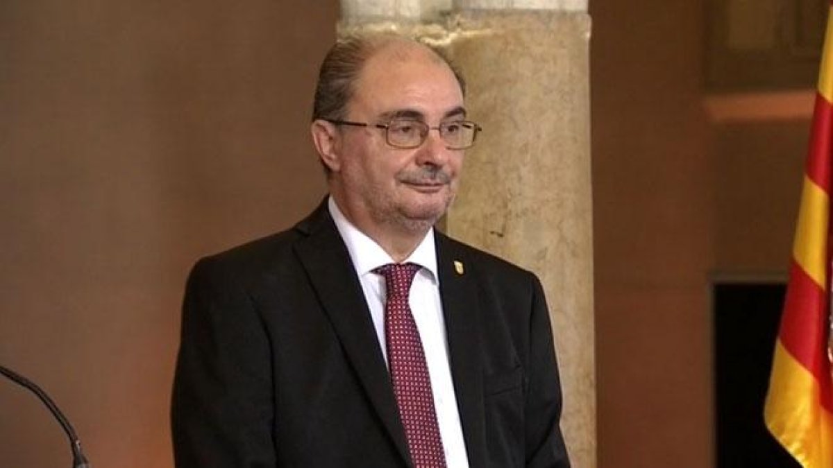 Javier Lambán.-