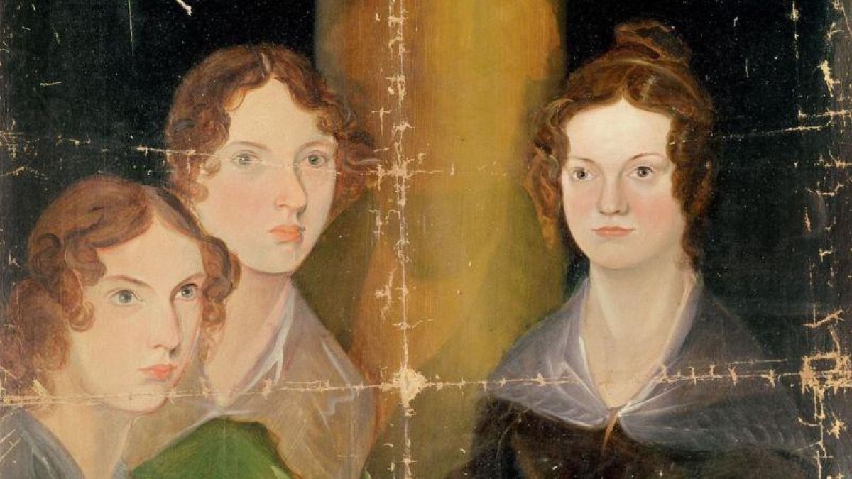 Las hermanas Brontë, pintadas por su hermano Branwell, en 1834.-EL PERIÓDICO