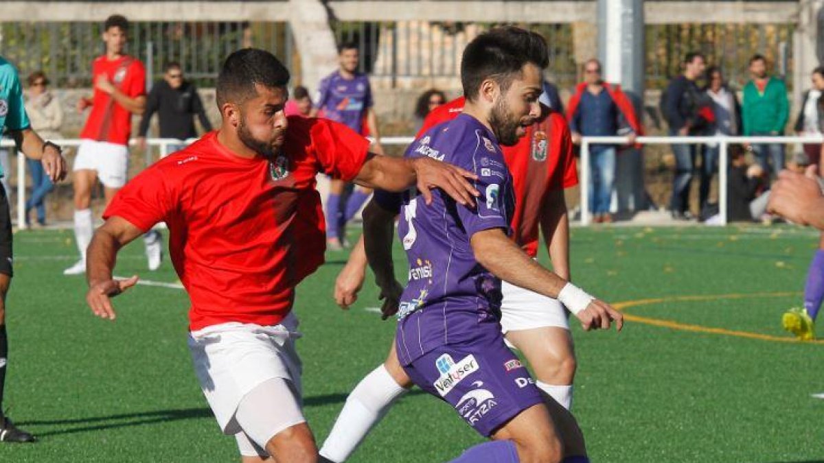 Imagend e unpartido del Real Burgos de la pasada temporada.-SANTI OTERO
