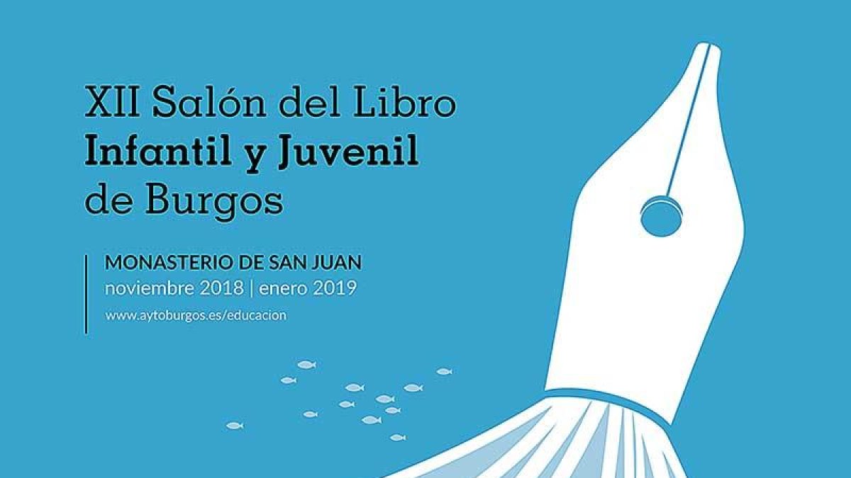 Tanto el cartel de salón como las ilustraciones de la exposición dedicada a Moby Dick son obra del ilustrador burgalés Goyo Rodríguez.-ECB
