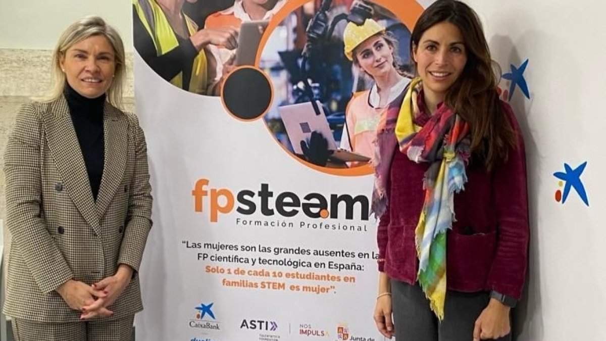 Belén Martín y Verónica Pascual. ECB