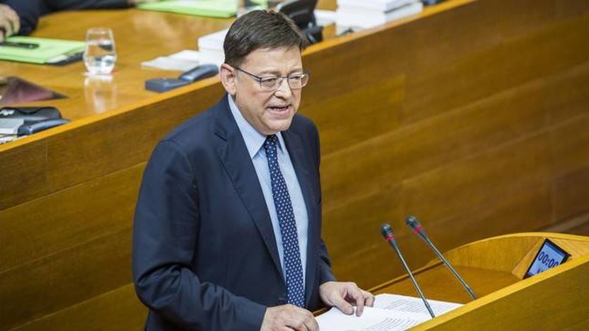 El presidente de la Generalitat valenciana, Ximo Puig.-Foto: MIGUEL LORENZO