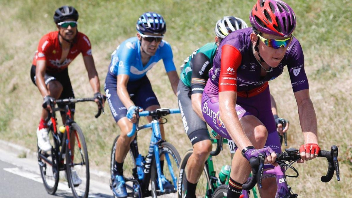 Jetse Bol será uno de los componentes del Burgos BH en la Klasika de San Sebastián-ECB