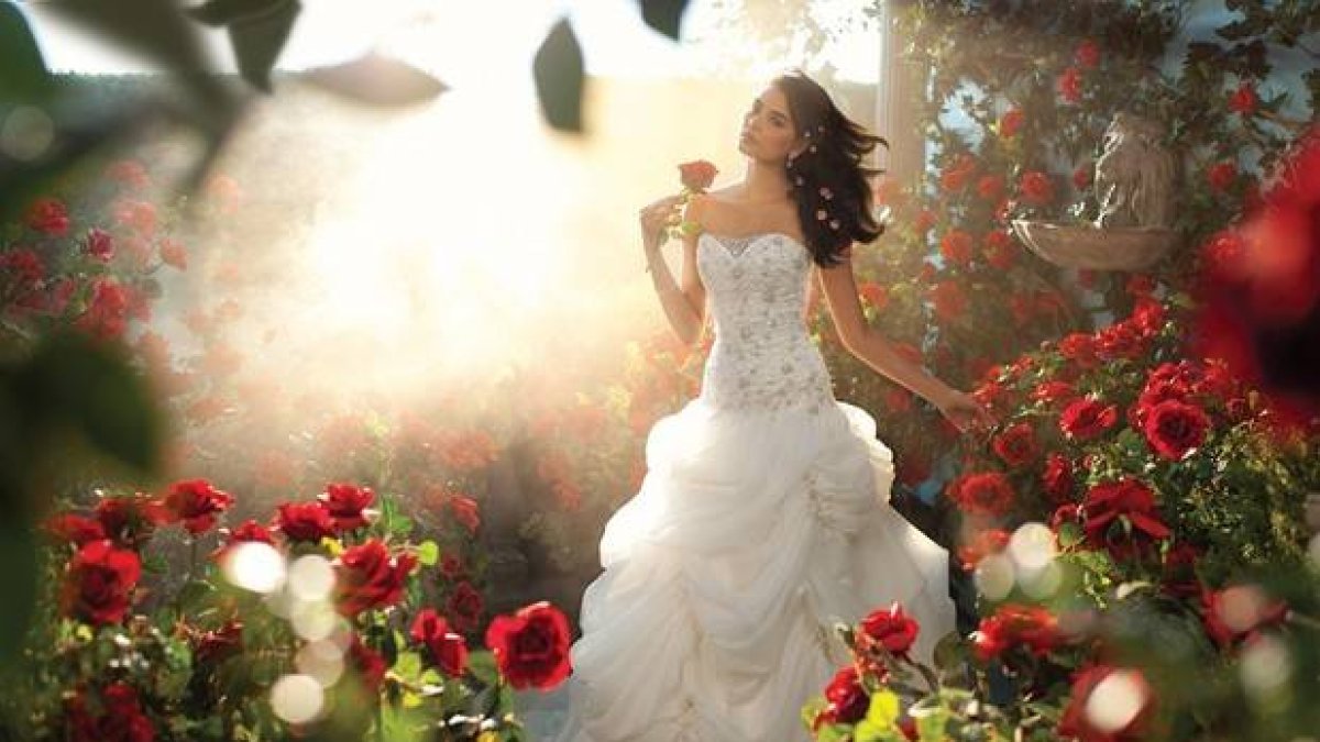 Vestido inspirado en Bella.-