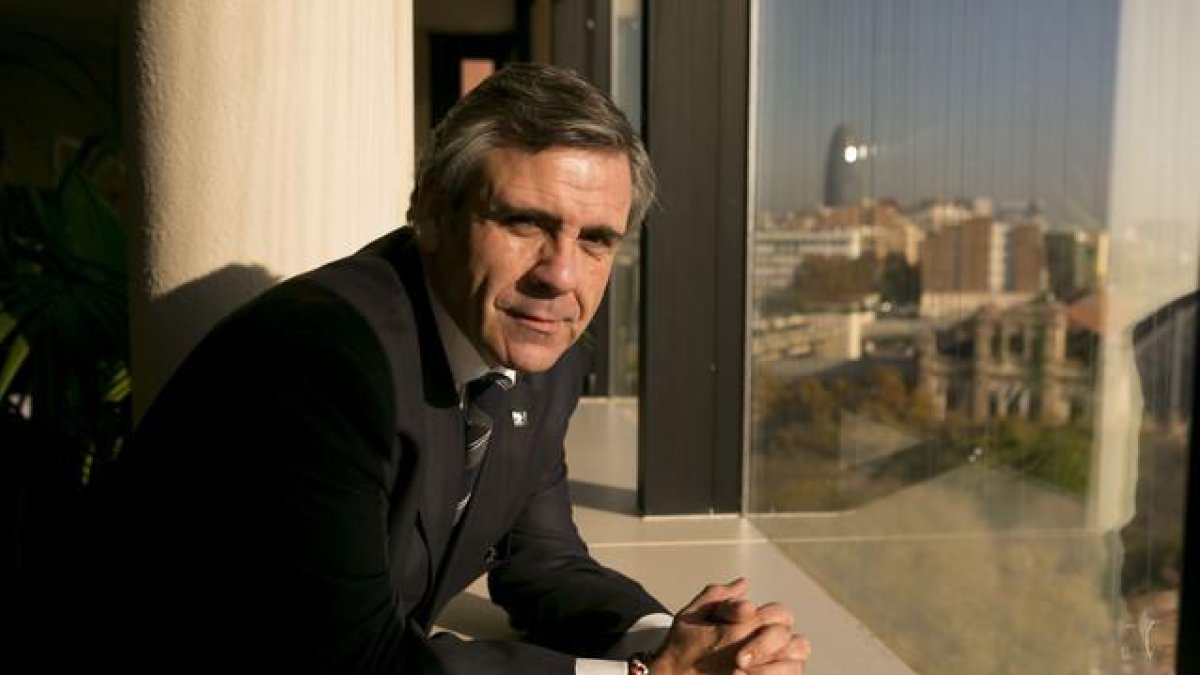 Daniel de Alfonso, el director de la Oficina Antifrau de Catalunya, en Barcelona.-FERRAN NADEU