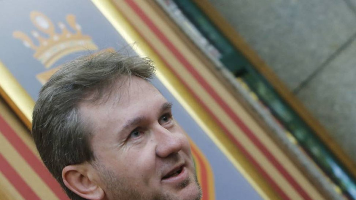 Javier Lacalle, alcalde de Burgos.-RAÚL OCHOA