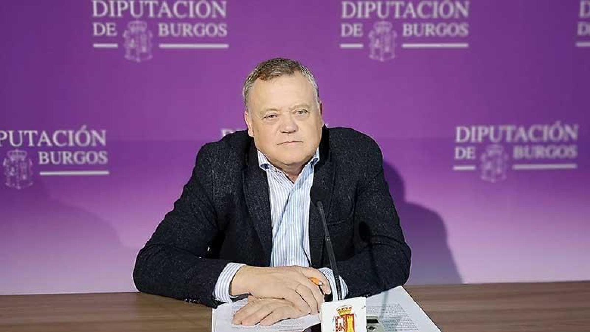 El portavoz de Ciudadanos en la Diputación, Lorenzo Rodríguez.-ECB