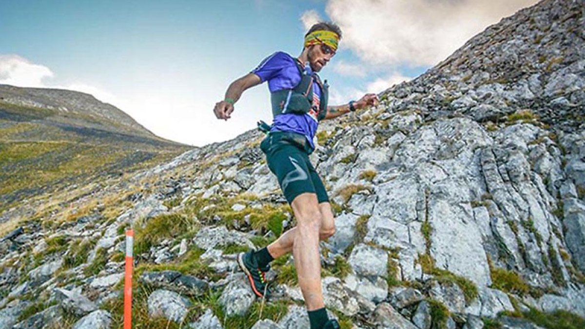 Luis Hernando ya ha sido segundo en el UTMB en 2015.-CMD SPORT