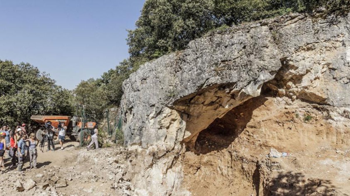 Aspecto de la Cueva Fantasma, el yacimiento que comenzará a excavarse el año que viene.-SANTI OTERO