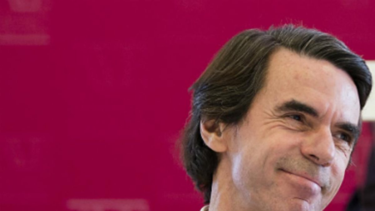 El expresidente del Gobierno José María Aznar.-
