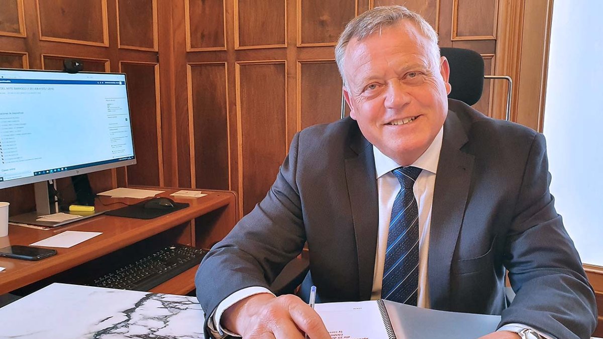 Lorenzo Rodríguez, vicepresidente de la Diputación Provincial de Burgos. / ECB