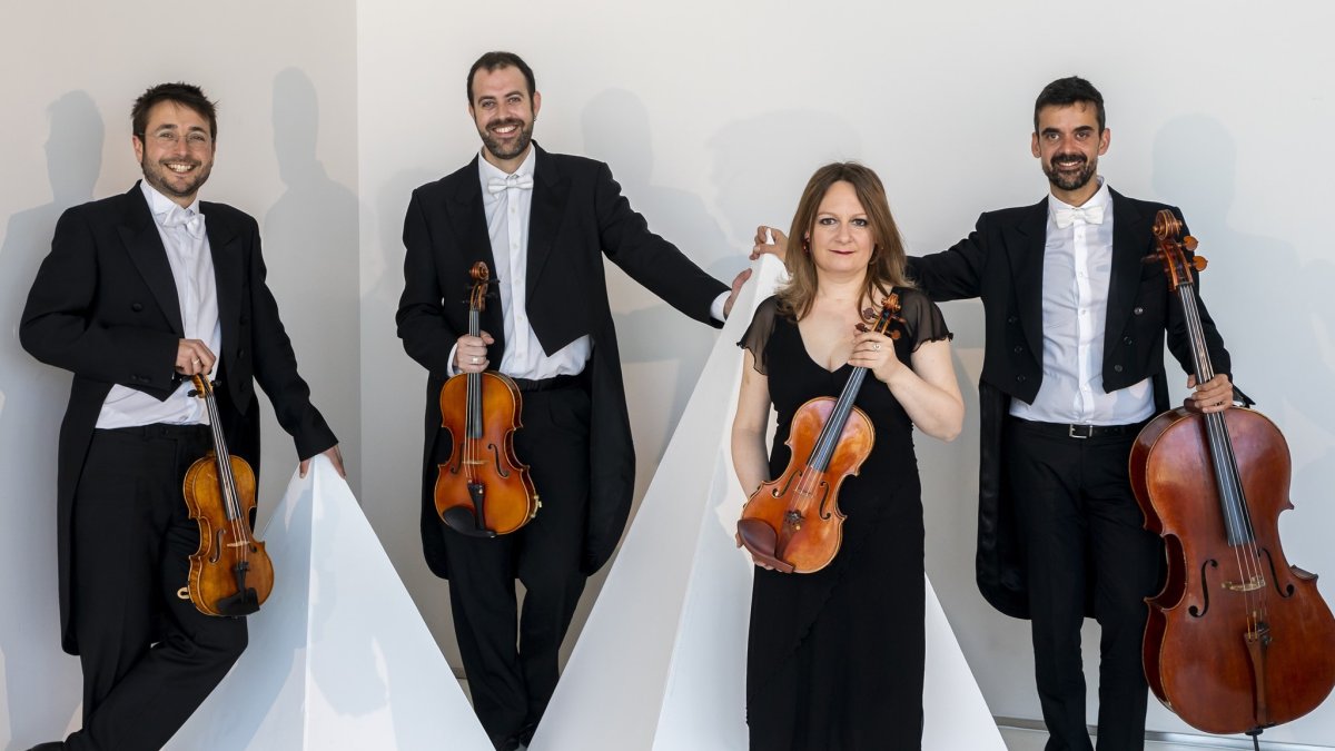 Iamgen del Cuarteto Ribera. CUARTETO RIBERA