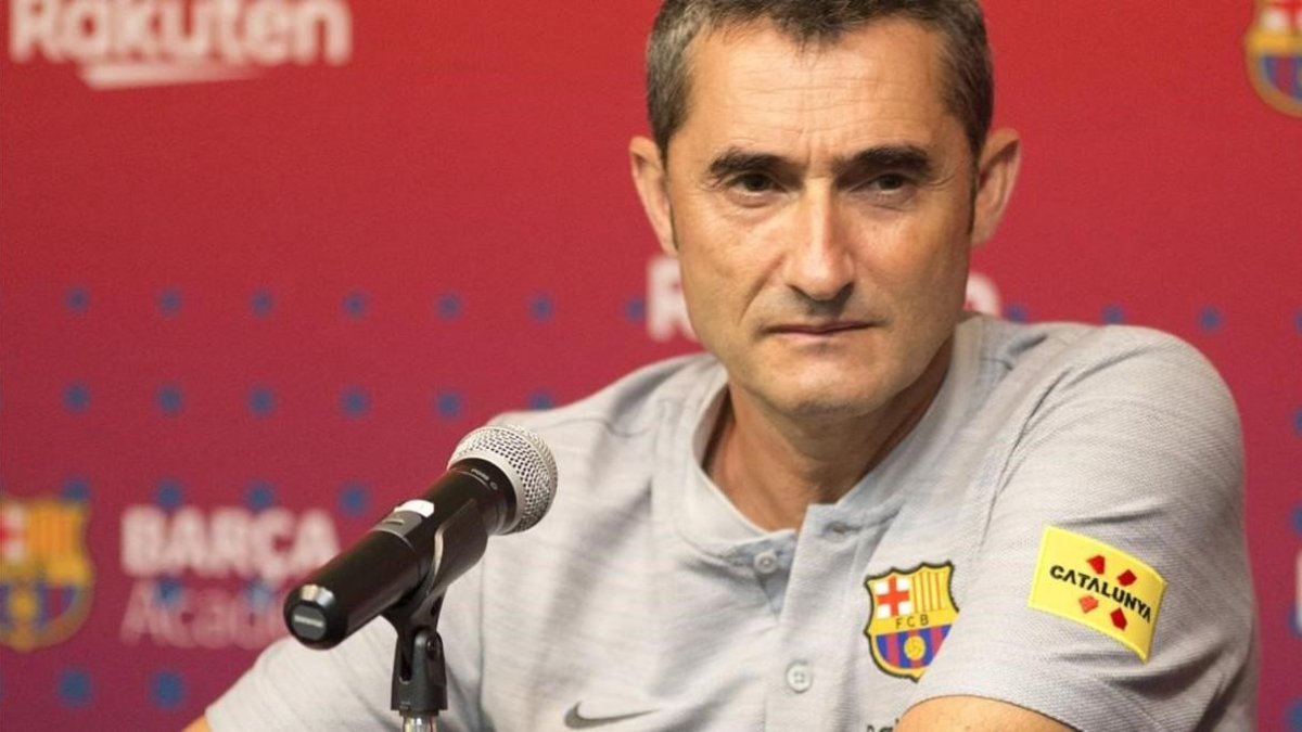 Ernesto Valverde.-EFE / ARMANDO ARORIZO