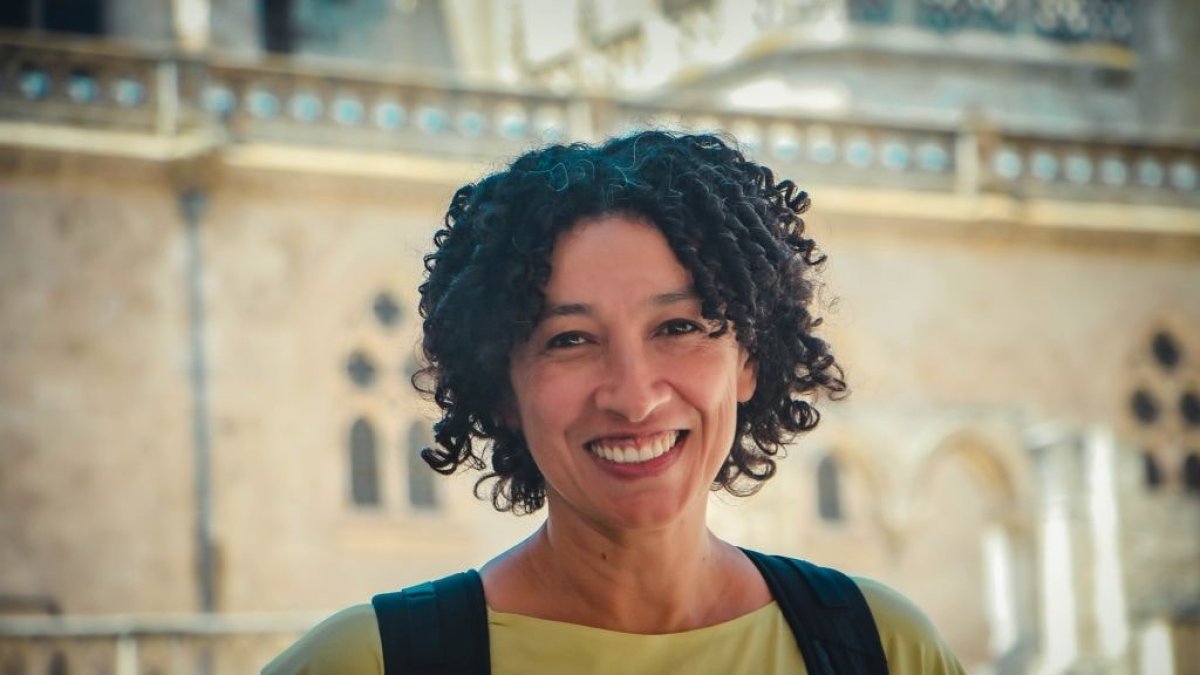 La investigadora de la UBU, Cristina Valdiosera. ECB