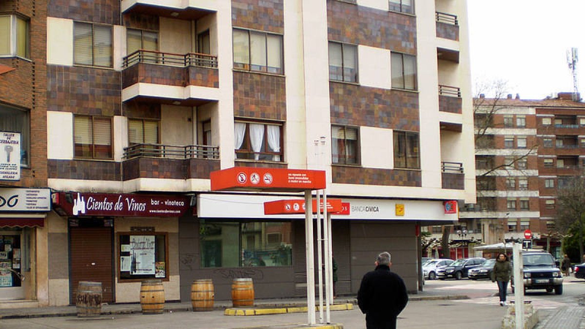 Plaza de la Virgencilla en Aranda. L. V.