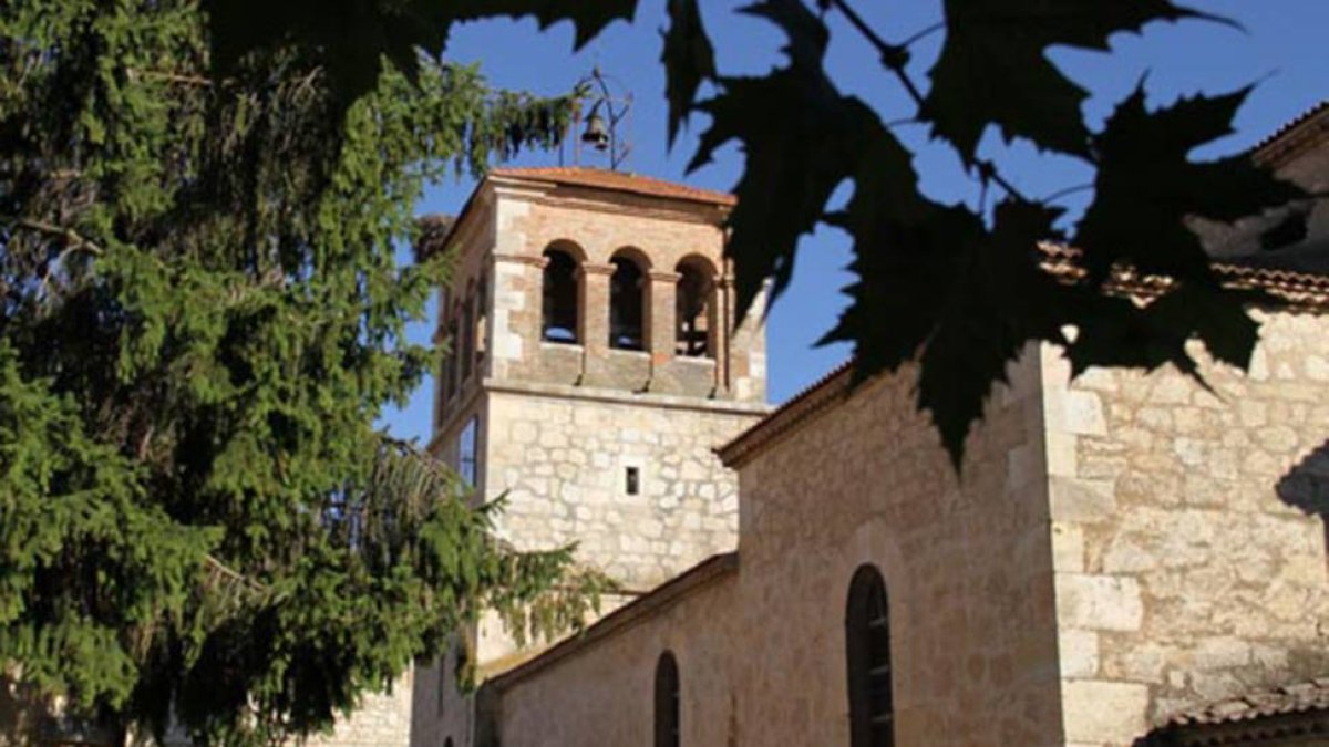 La iglesia de Milagros, monumento por excelencia de la localidad, data del siglo XVII.-ANTONIO GÓMEZ CARRASCAL